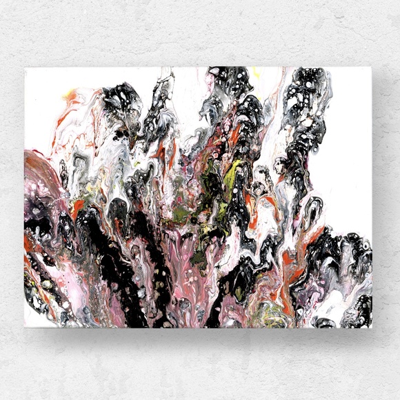 Original Abstract Painting on Canvas - Abstract Symphony